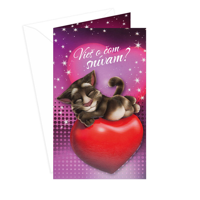 10-626 Blahoprajná karta valentínska SK