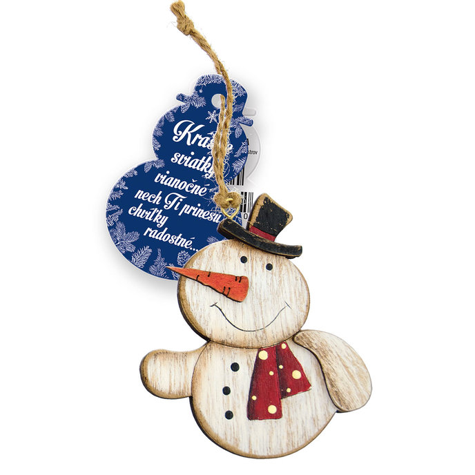 2336-1002 SK Vianočná dekorácia - snehuliak