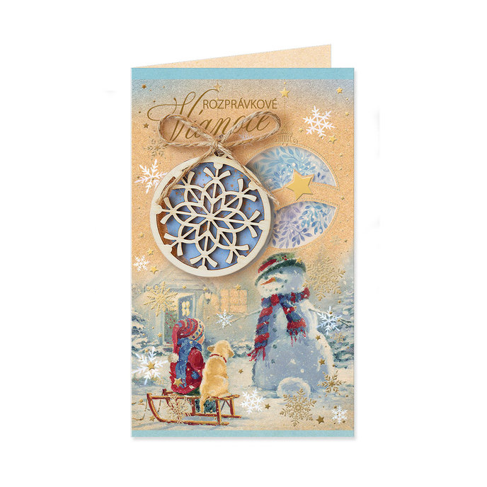 11-6416 Christmas greeting card SK