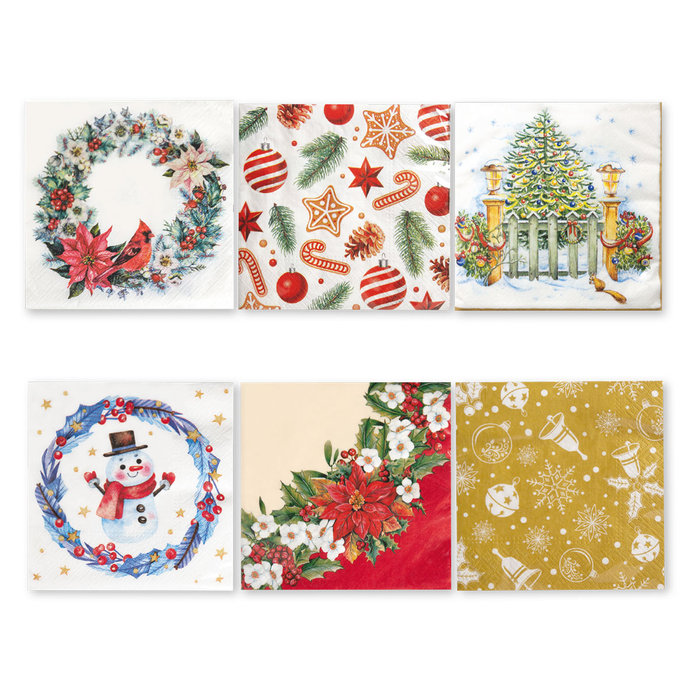 1903-8106 Napkins pack. 12 pcs., Christmas