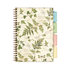 1546-0317 Spiral notepad A5 with dividers Nature