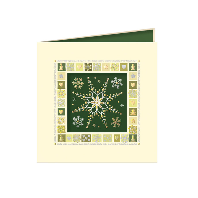 91-422A Christmas greeting card SK