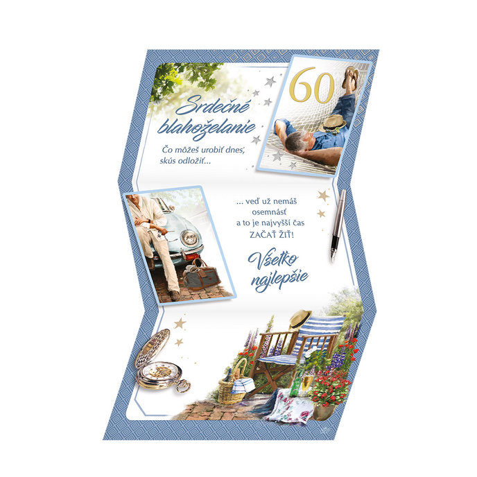 15-7074 Greeting card SK/60