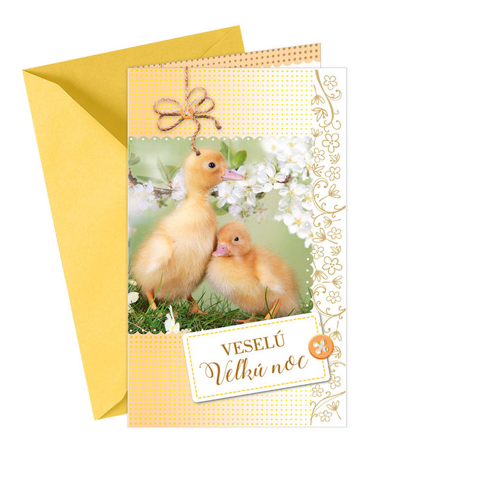 12-682 Easter greeting card SK