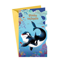 17-6054 Greeting card for children SK