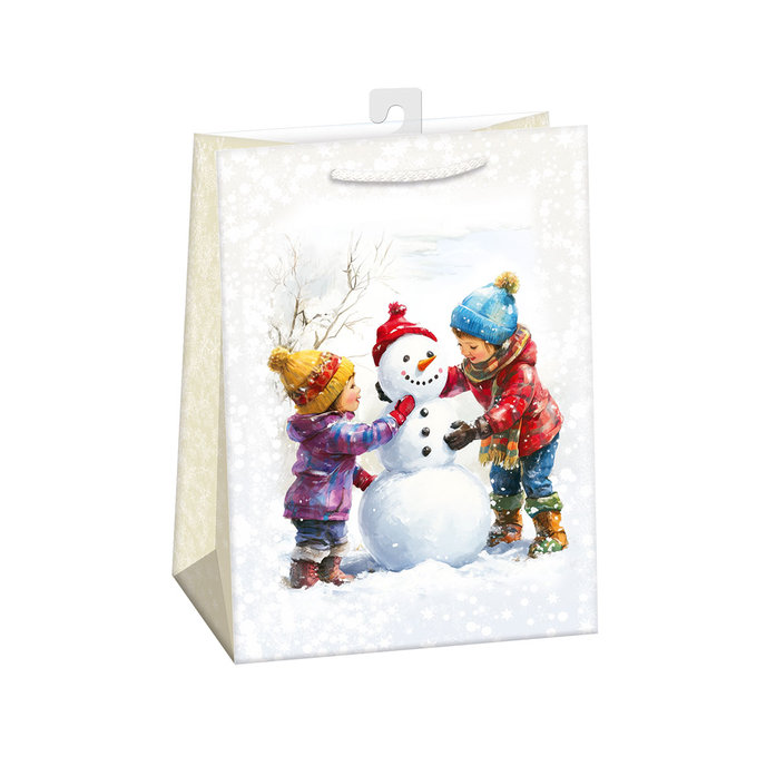 0853-0468 H Darčeková taška vianočná MATNÁ