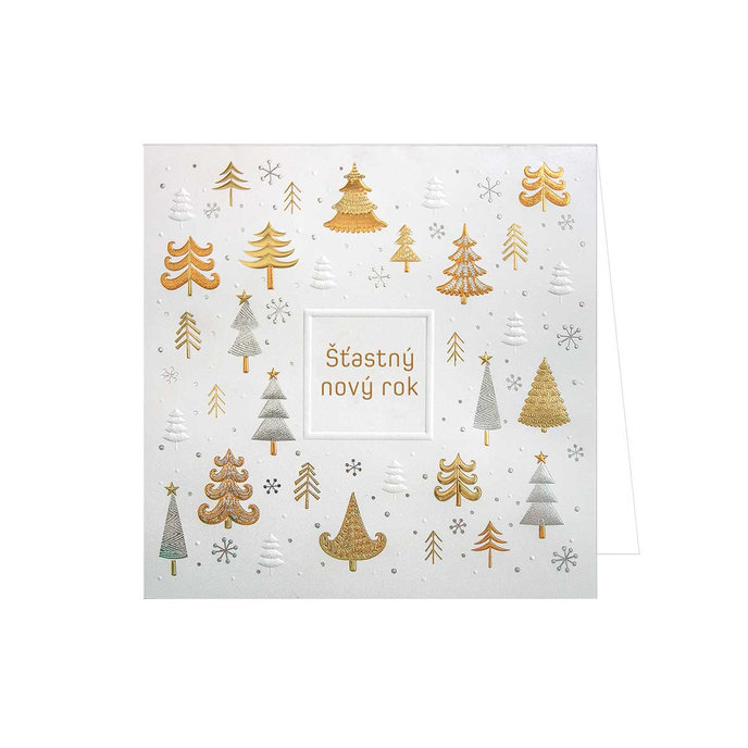 91-421 Christmas greeting card SK