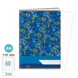 1581-0413 Exercise book A4, TYPE 464 GOAL TIME