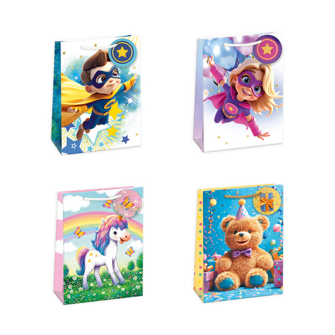 0755-0024 Darčeková taška mix