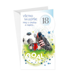 15-6603 Blahoprajná karta gratulačná SK/18