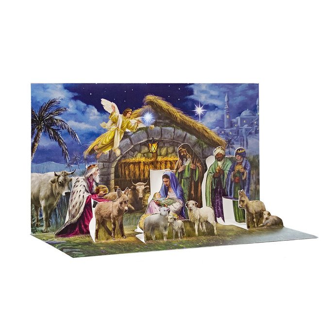 11-5037 Christmas greeting card SK