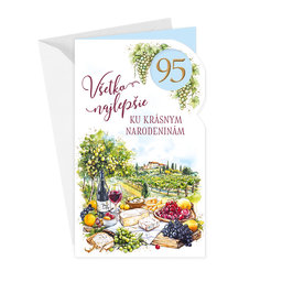15-6581 Blahoprajná karta gratulačná SK/95