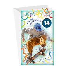 17-6076 Greeting card for children SK