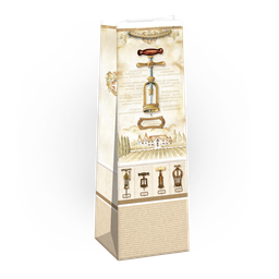 0737-0617 Darčeková taška na víno MATNÁ