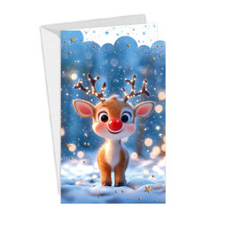 11-6572 Christmas greeting card BT