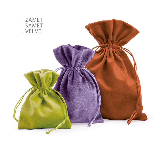 2025-5018 Velvet bag 13x20cm