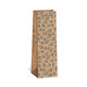 0734-0138 Gift bag for wine NATUR