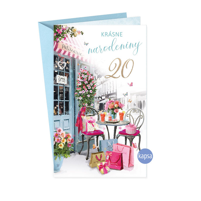 15-6449 Greeting card glued component SK/20