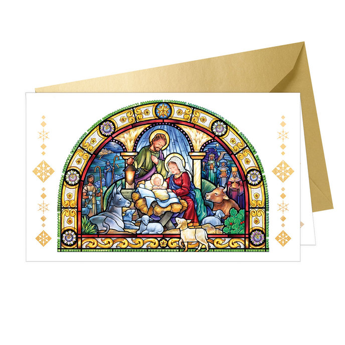 11-6500 Christmas greeting card SK