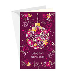 11-6431 Christmas greeting card SK