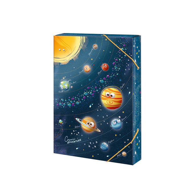 1241-0428 Box na zošity A5 Cosmic adventure