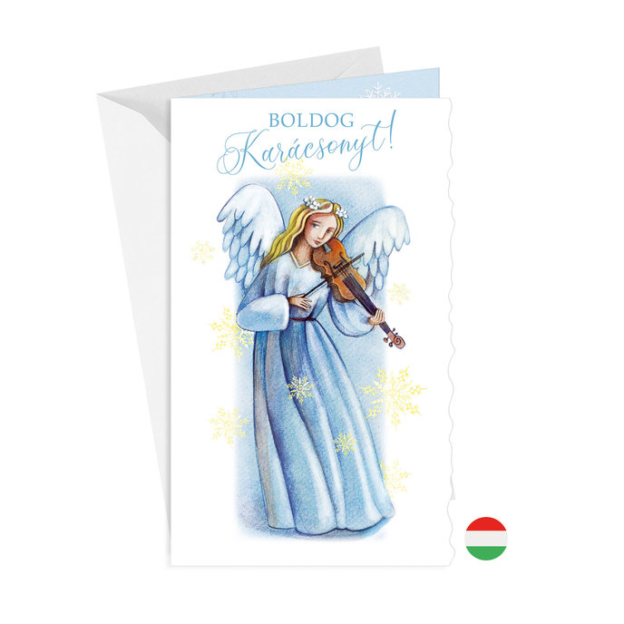 11-6468 Christmas greeting card HU