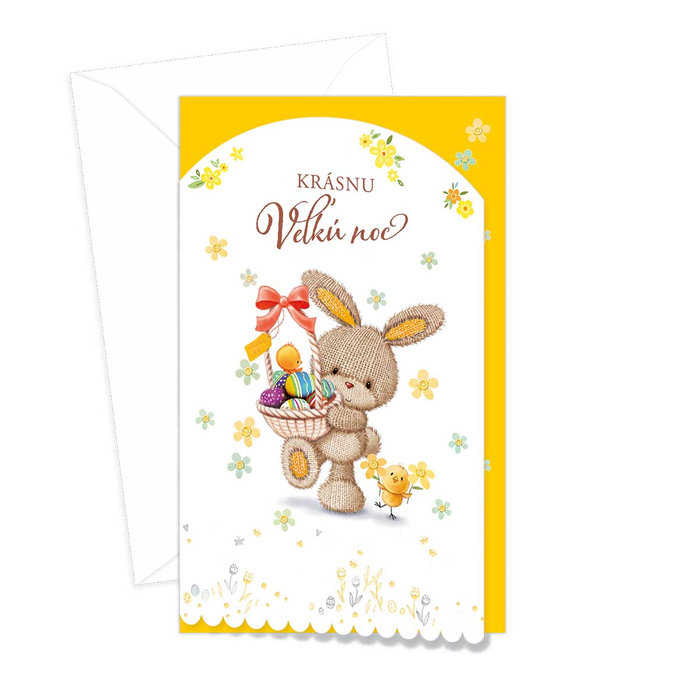 12-6006 Easter greeting card SK