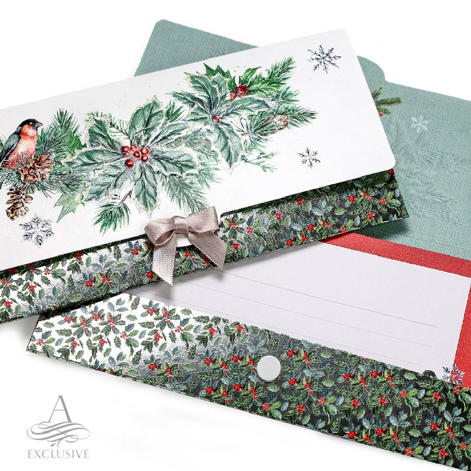 81-6061 Christmas envelope