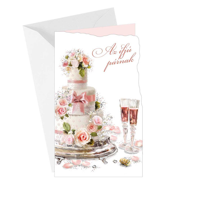 13-6109 Wedding greeting card HU