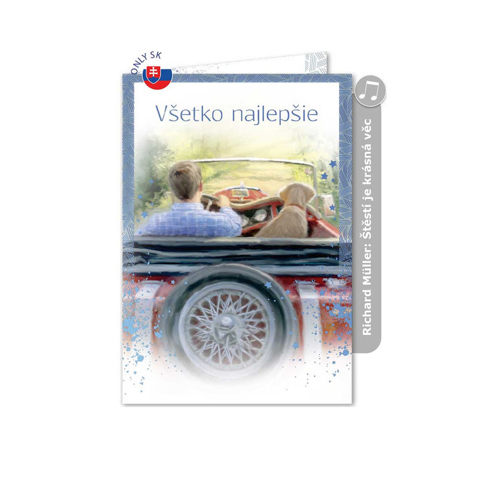 75-8018 Greeting card with music SK
