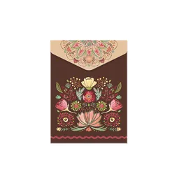 1644-0389 Plastic envelope A6 Floral scape