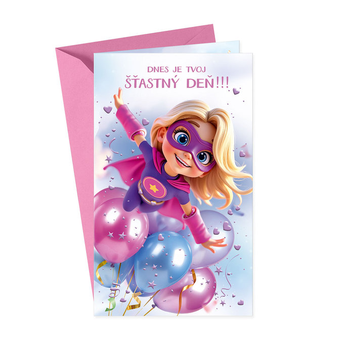 17-6072 Greeting card for children SK
