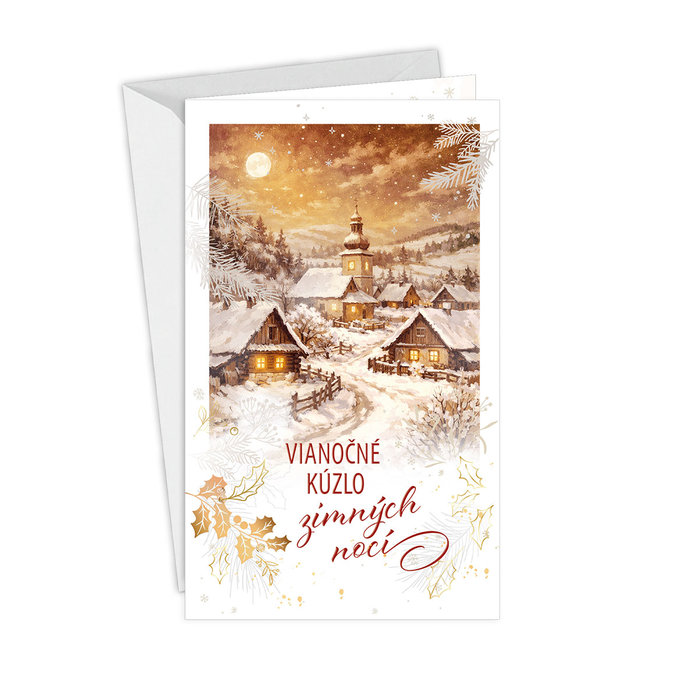 11-6594 Christmas greeting card SK