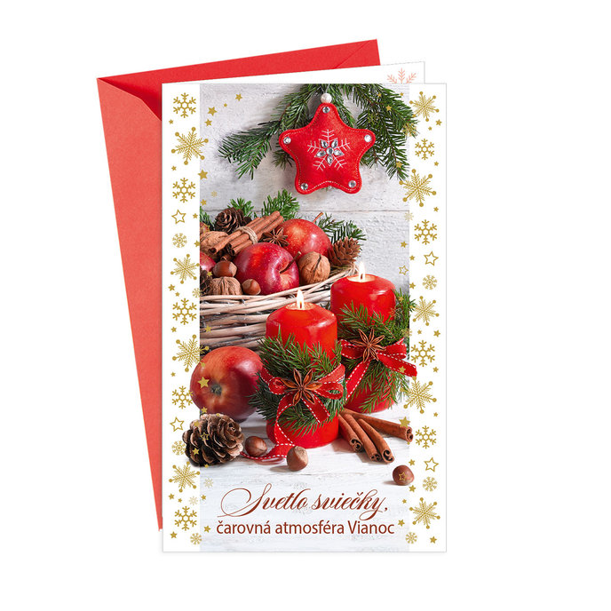 11-6581 Christmas greeting card SK