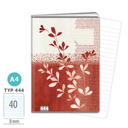 1582-0409-1 Exercise book A4, TYPE 444 Simply