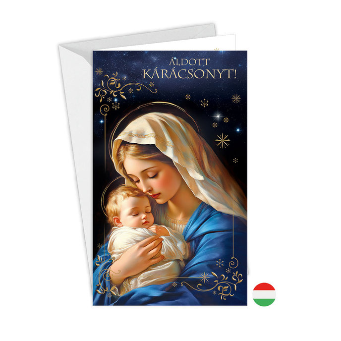 11-6571 Christmas greeting card HU
