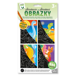 1936-0003 Kreatívna sada - Škrabacie obrázky