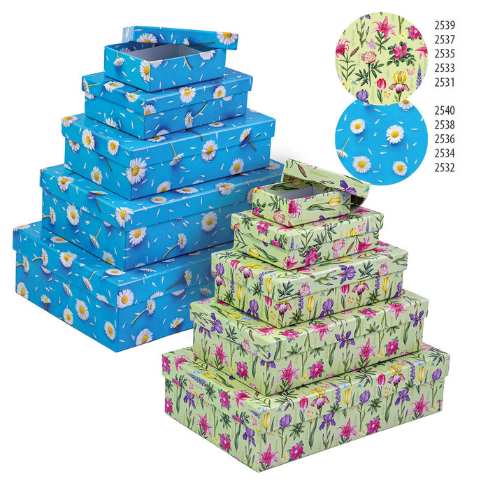 2500-8155 Darčeková krabica, set 10ks