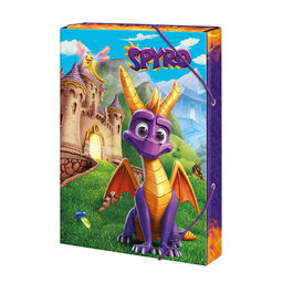 1240-0359 Box na zošity A5 lic. Spyro