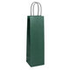 7738-0005 Gift bag for wine NATUR green