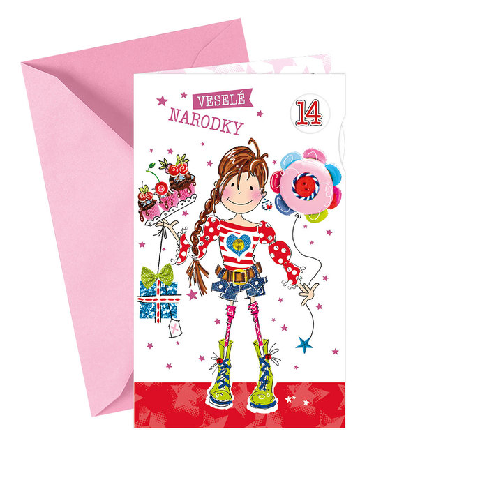 17-6007 Greeting card for children SK