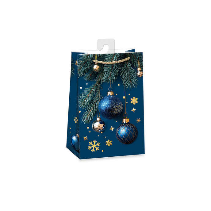 0813-0466 H Darčeková taška vianočná LESKLÁ