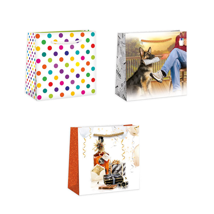 0725-0010 Darčeková taška mix