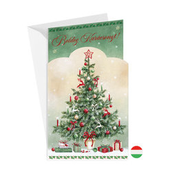 11-6467 Christmas greeting card HU