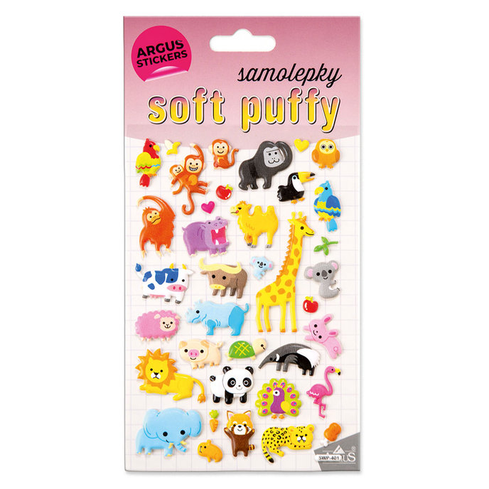 2605-0004 Decorative Stickers Soft Puffy