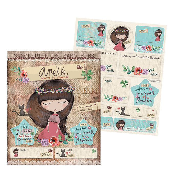 1115-0271 Tear-off block with stickers lic. - 15 sheets