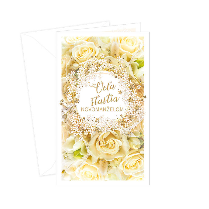 13-6125 Wedding greeting card SK