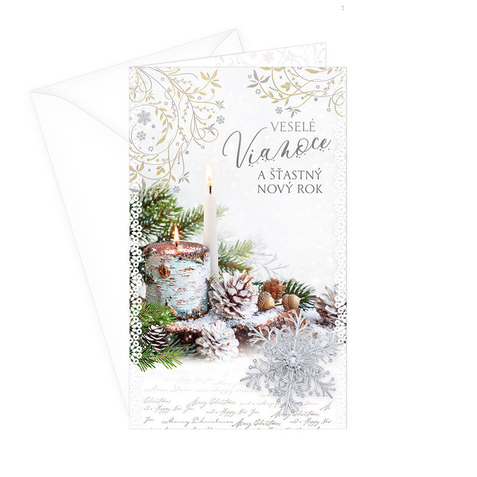 11-6377 Christmas greeting card SK