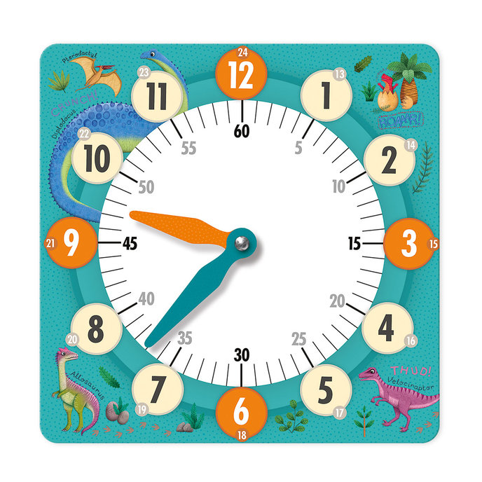 1711-0425 Hodiny na výuku Roaaar!