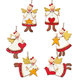 2334-8002 Christmas decoration - angel, mix 18 pcs